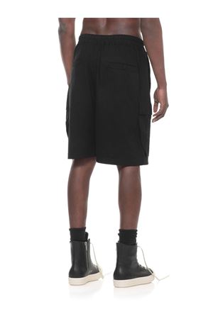 Black cotton cargo shorts RICK OWENS DRKSHDW | DU01F4369RN09